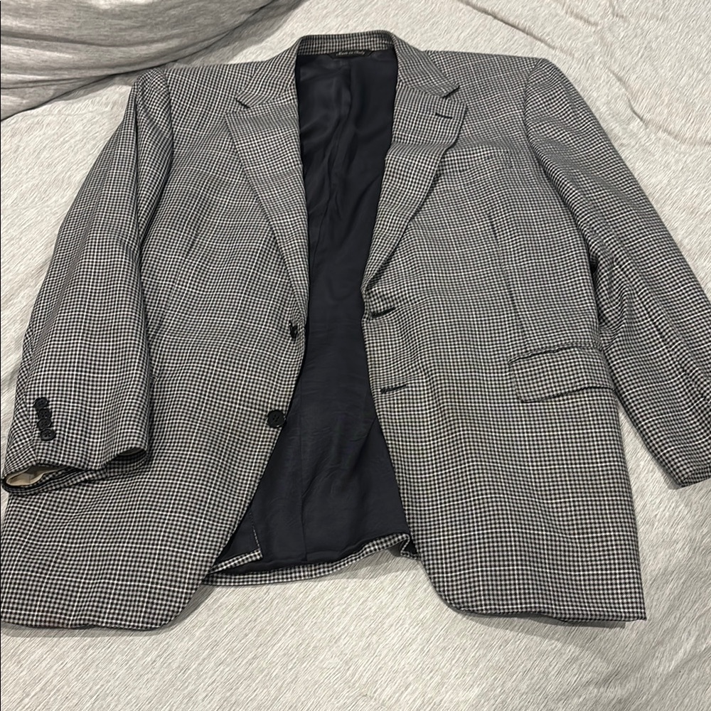 Men's Houndstooth Blazer